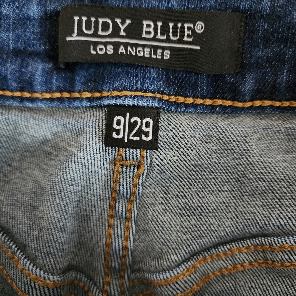 JUDY BLUE STRAIGHT LEG ANKLE JEANS - Picture 9 of 10